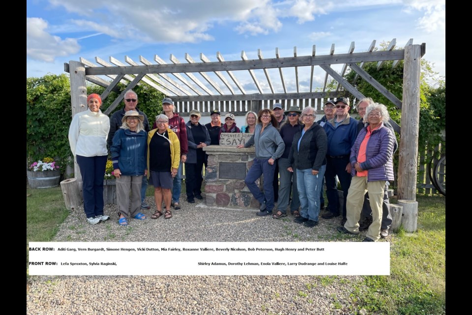 Participants in the Fort Pitt historic trail walk visited Bresaylor Heritage Museum.