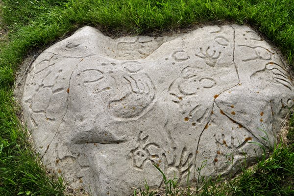 The St. Victor Petroglyphs are the largest representation of pre-contact rock art in Saskatchewan.