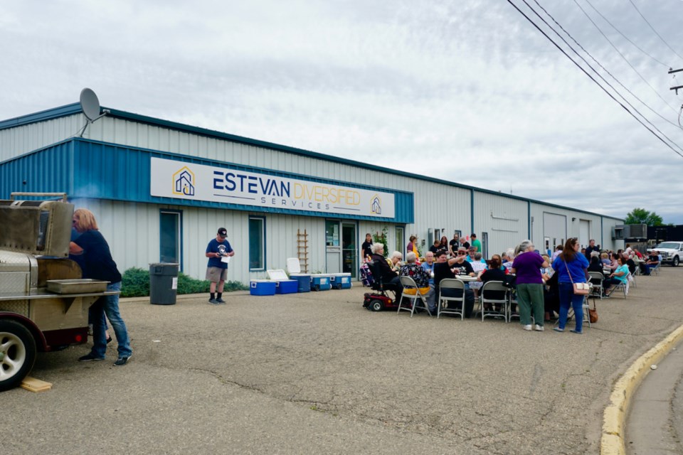 Estevan Diversified Services hosted an open house for participants' families and the community on June 15.                                