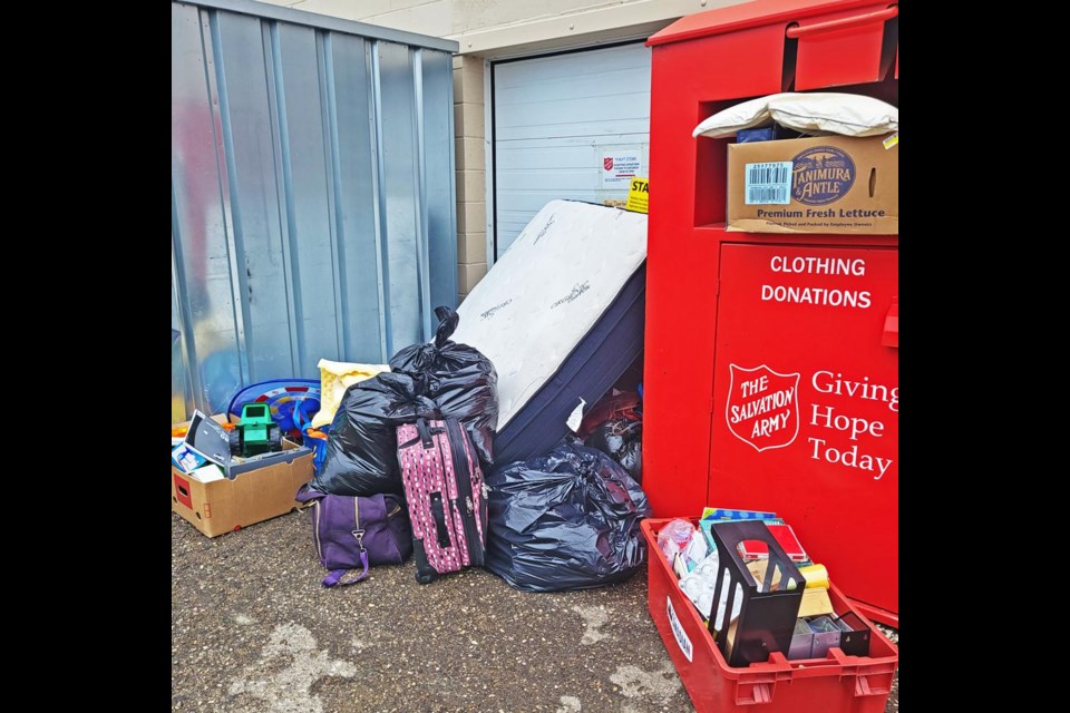 Clothing banks  The Salvation Army