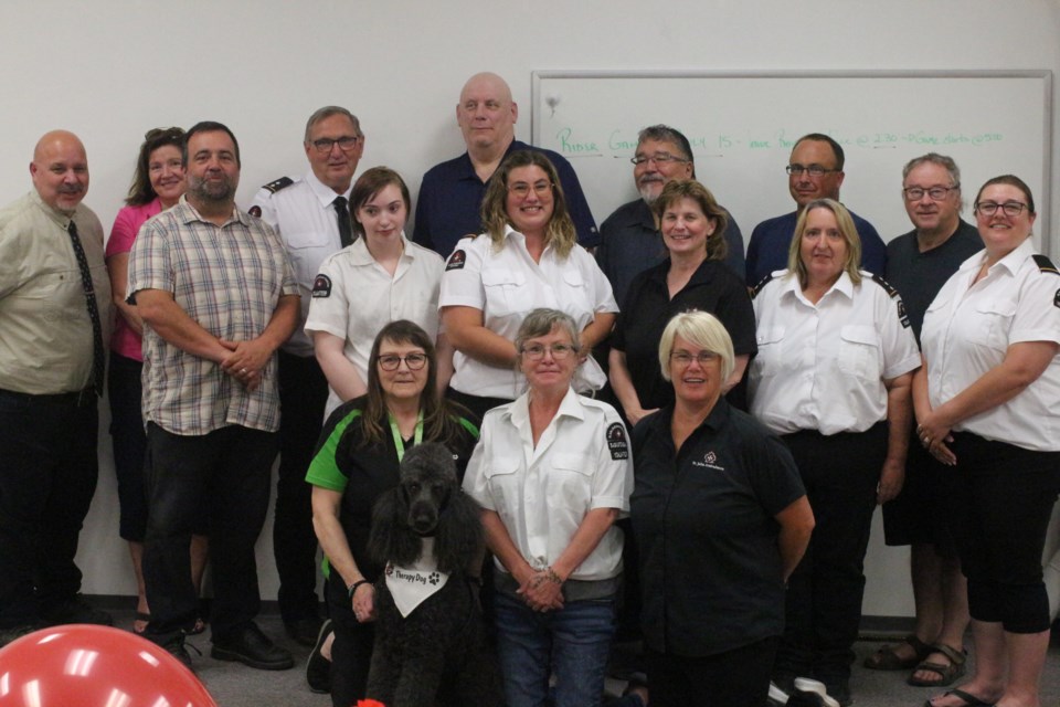 SJA volunteers and instructors were recognized for their contributions to the organization during an awards supper June 26.