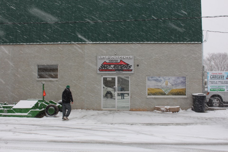 The Yorkton Snoriders held their annual Snowmobile Swap Meet at the Art Bilous Centre Nov. 16.