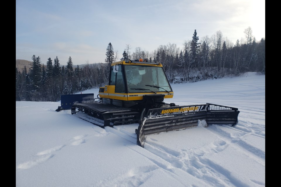 Duck Mountain Ski Hill welcomed the snow and are preparing to open for the season on Boxing day.