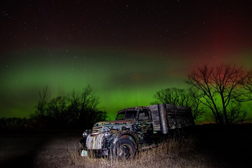 Northern Lights pic  Estevan March 30for web