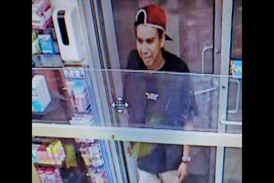 Blaine Lake RCMP is requesting assistance to identify this male for a gas and dash that occurred on Oct. 8 in Blaine Lake.