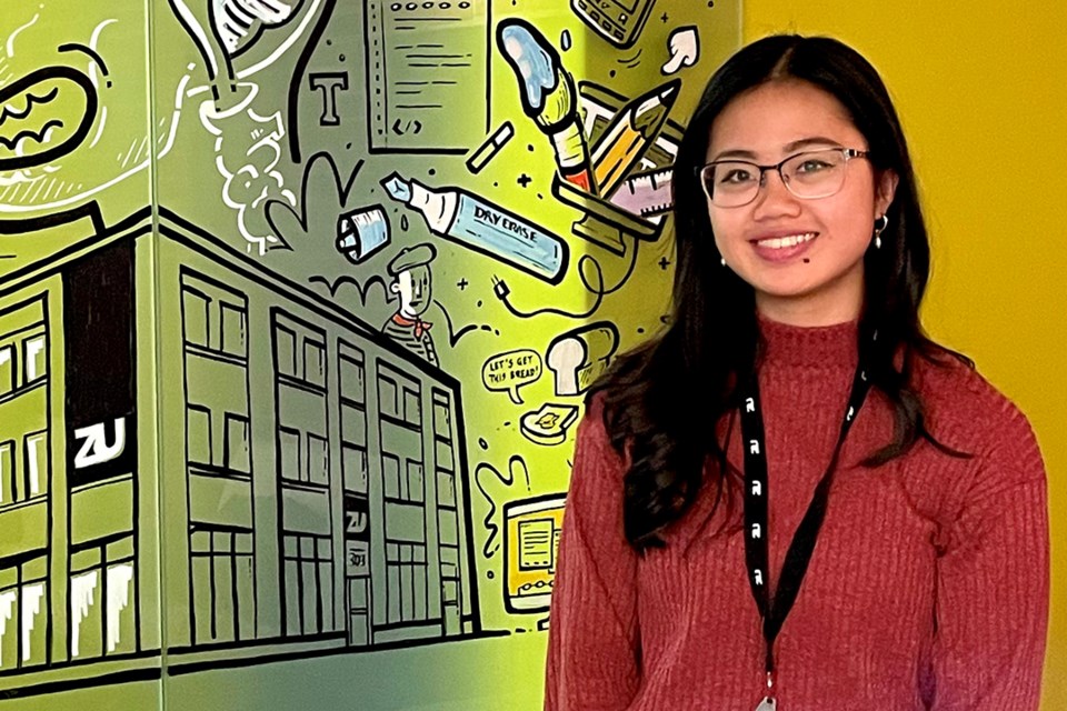 Chi Vu is a USask student who is taking part in the Computer Science Professional Internship Program. 