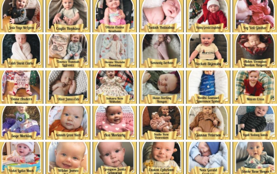 SaskToday is publishing the Estevan Mercury's Babies of 2024 .