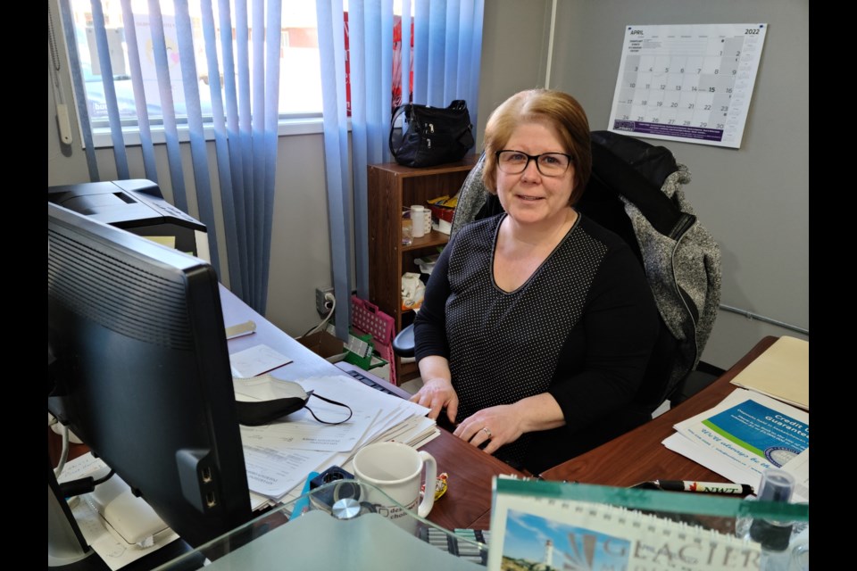 You can see her smile when you come in the office, or hear her smile when she answers the phone, all part of the office experience when dealing with Jackie at the Press-Herald office.