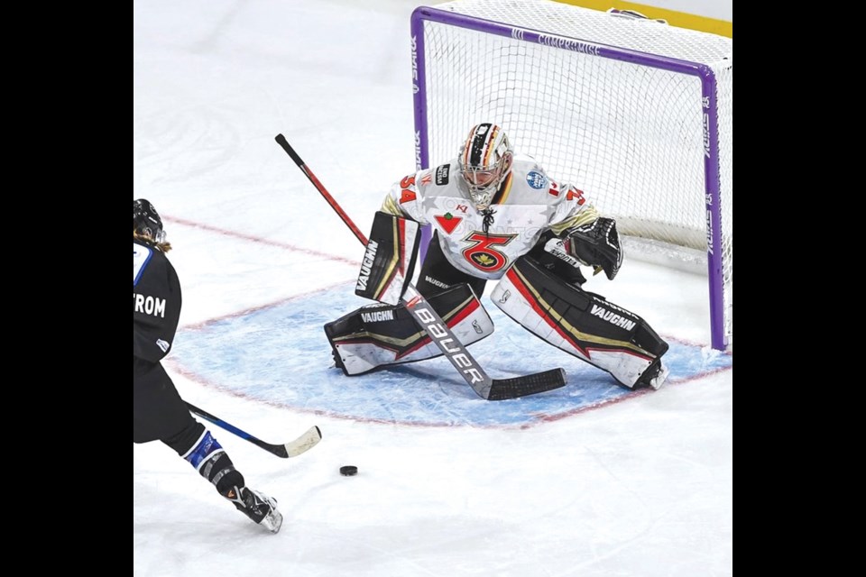 Ridgewell was a steady presence in net for Toronto of the Premier Hockey Federation.