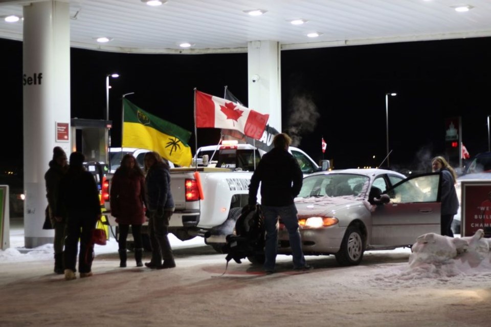 Yorkton trucker protest_result