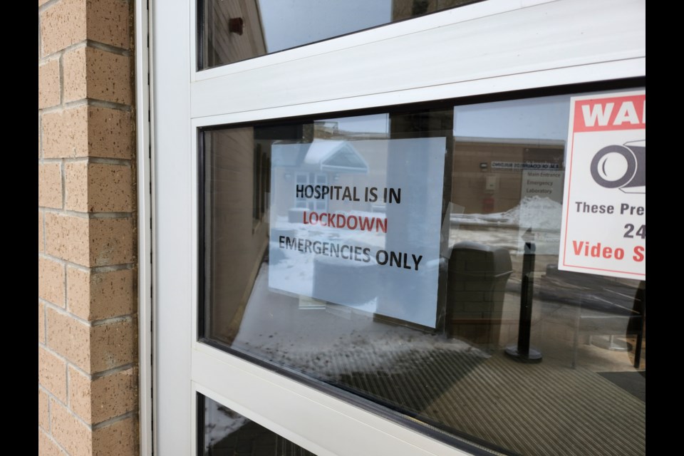 St. Joseph's Hospital in Estevan has been in lockdown due to the incident.