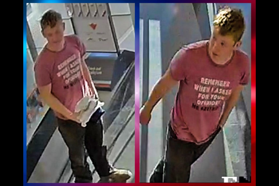 Swift Current City RCMP are requesting assistance to identify this male for a theft from a business.