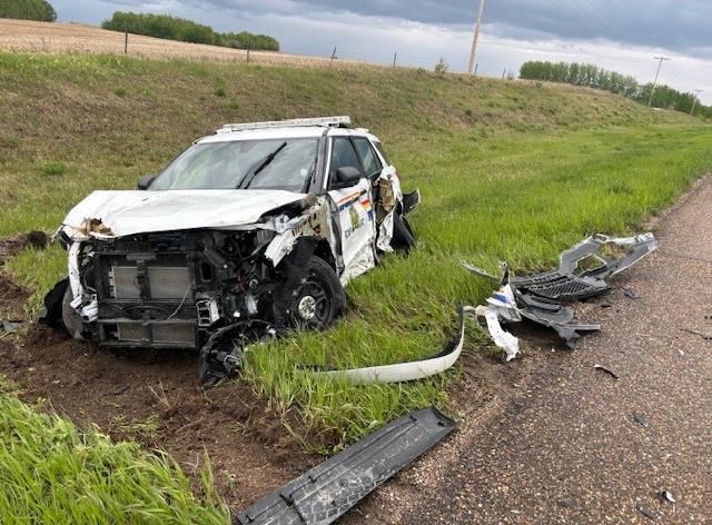 damaged-police-vehicle