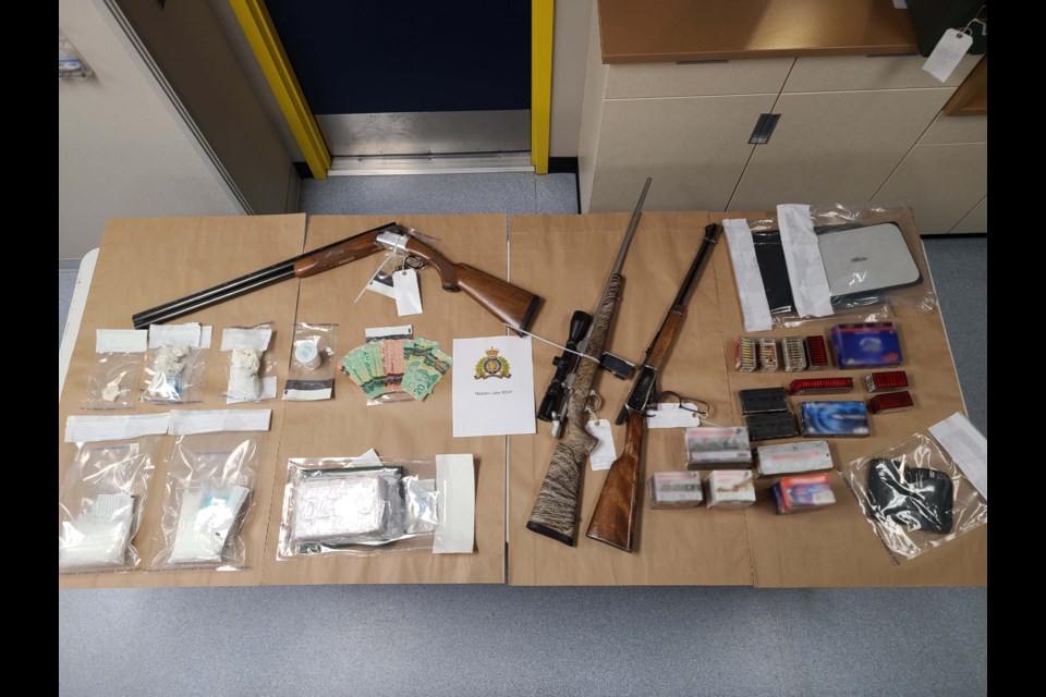 Meadow Lake RCMP got a search warrant  and raided a home on Waterhen Lake First Nation where they seized 2.4 kilograms of cocaine, illicit oxycodone, three rifles, a large quantity of ammunition, and stolen property. 