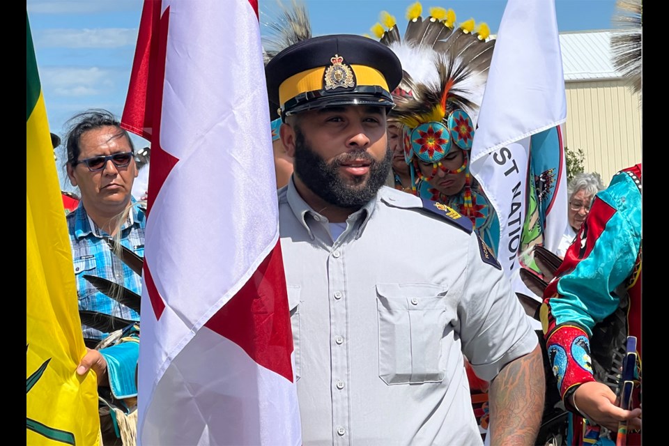 Spiritwood RCMP Detachment Commander Sgt. Sebastian Andrews. 