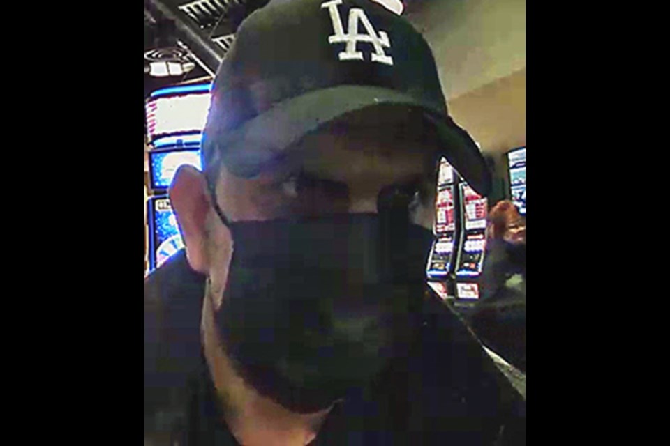 St. Albert, Alta., RCMP released photos in January of a November 2023 casino robbery suspect. 