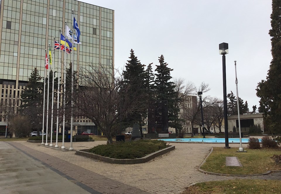 flag-poles-city-hall