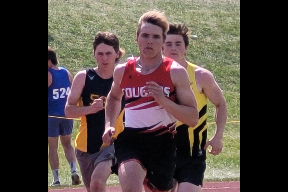 Canora Composite School athletes excelled during districts in Yorkton on May 28-29, including Taye Shukin, who broke three records on his way to a gold medal in the senior boys quadathalon.