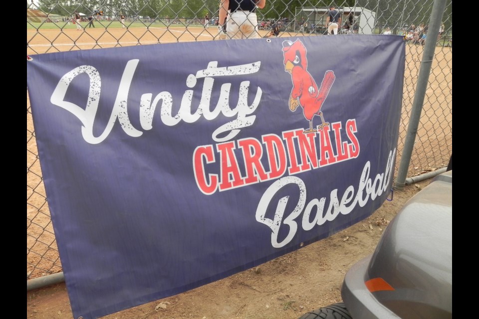 Unity Cardinals completed the first third o fthe season in the North Saskatchewan River Baseball League, seeing mixed results.                        