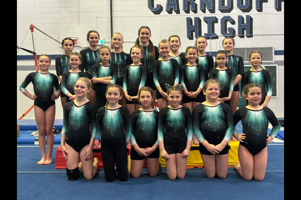 The Carnduff Gymnastics Club recently hosted a fun meet.