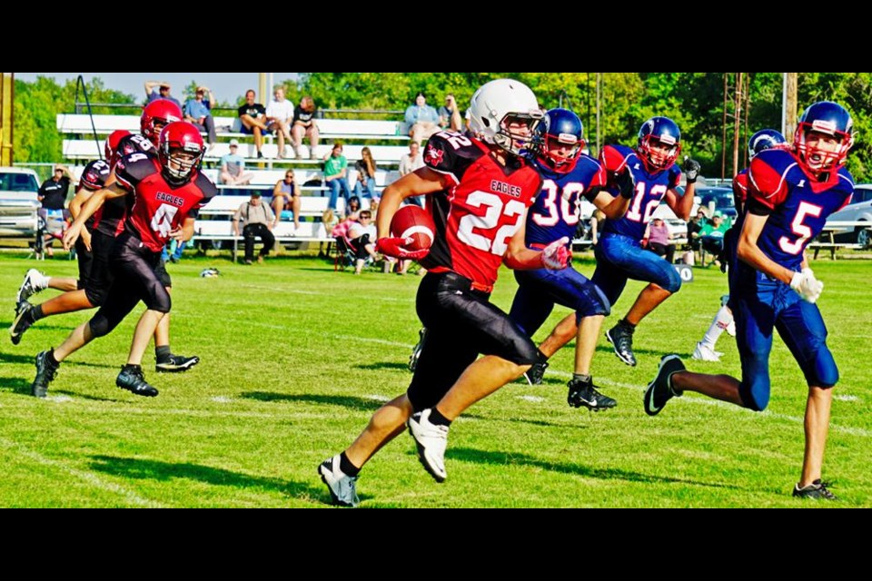 Weyburn Comp Eagles, minor football gear up for new season