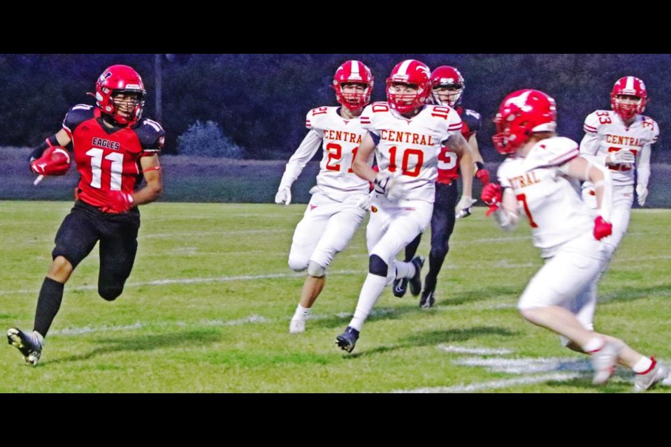 Weyburn Comp Eagles stay undefeated with Friday Night Lights game 