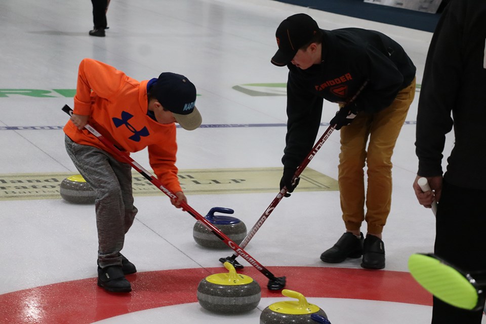 Curlers of all ages have enjoyed being in the middle of the action at the Canora Curling Club this season, unfortunately...