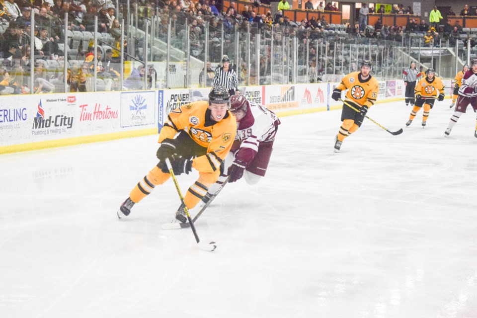 Estevan Bruins Flin Flon Bombers SJHL Final Game 2