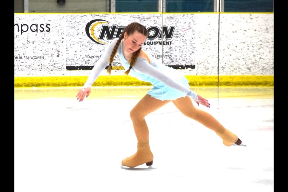 Skaters showcased their skills on Saturday. 