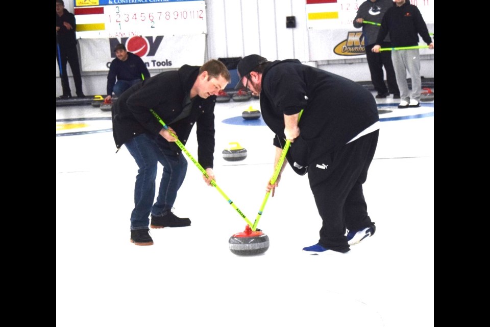 The Estevan OTS curling bonspiel is happening at the Power Dodge Curling Centre. 