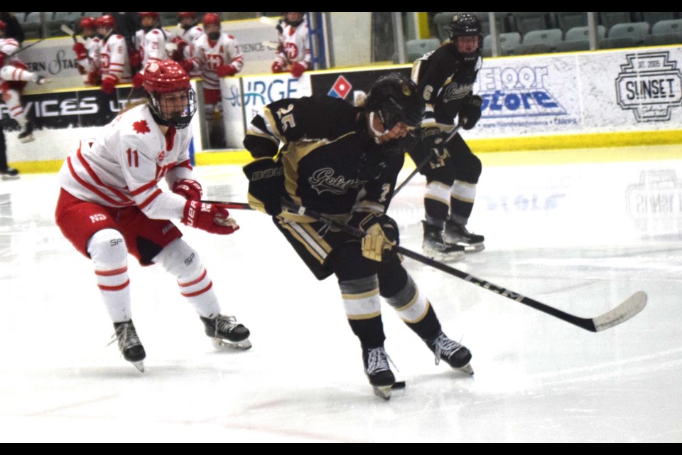 Weyburn faced Notre Dame on Feb. 5 in Estevan. 