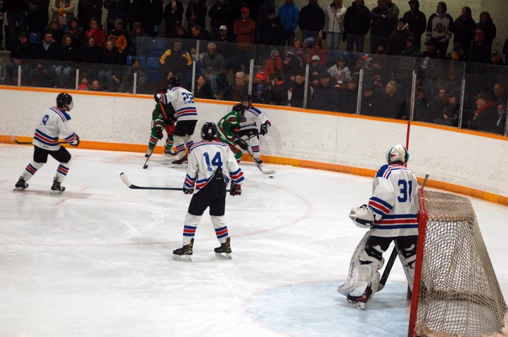 The Preeceville Pats U18 hockey team overcame many struggles and challenges to defeat Indian Head to win the A-Banner championship. The championship final game was played in Preeceville on March 27 in front of a large hometown crowd.

