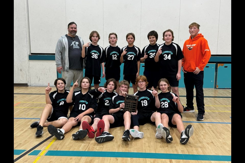 M.C. Knoll Knights' Senior Boys and Senior Girls volleyball teams swept the YESSA City Volleyball Championships Nov. 14.