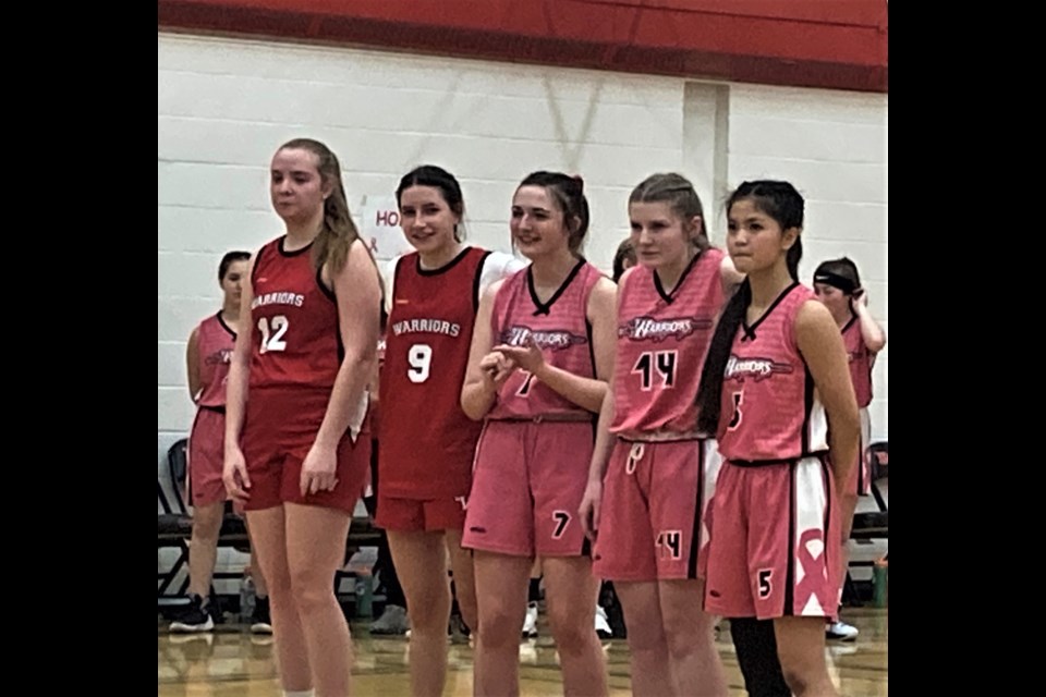 UCHS girls' basketball hosts their annual pink game fundraiser earmarked for breast cancer causes and to salute graduating players.