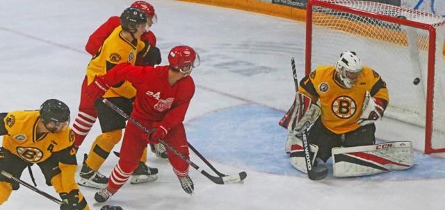 The Weyburn Red Wings hope to do lots of scoring on their Highway 39 rivals this season, like shown here from the 2019-20 season.