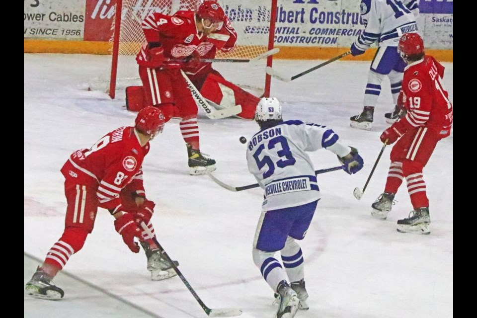 Weyburn Red Wings post pair of wins over Melville 