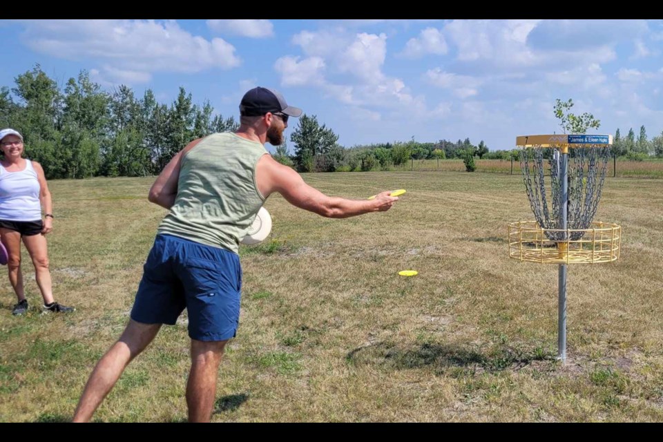 Sandybeach Resort on Good Spirit Lake, hosted its annual disc golf tournament with 26 disc golfers taking part.