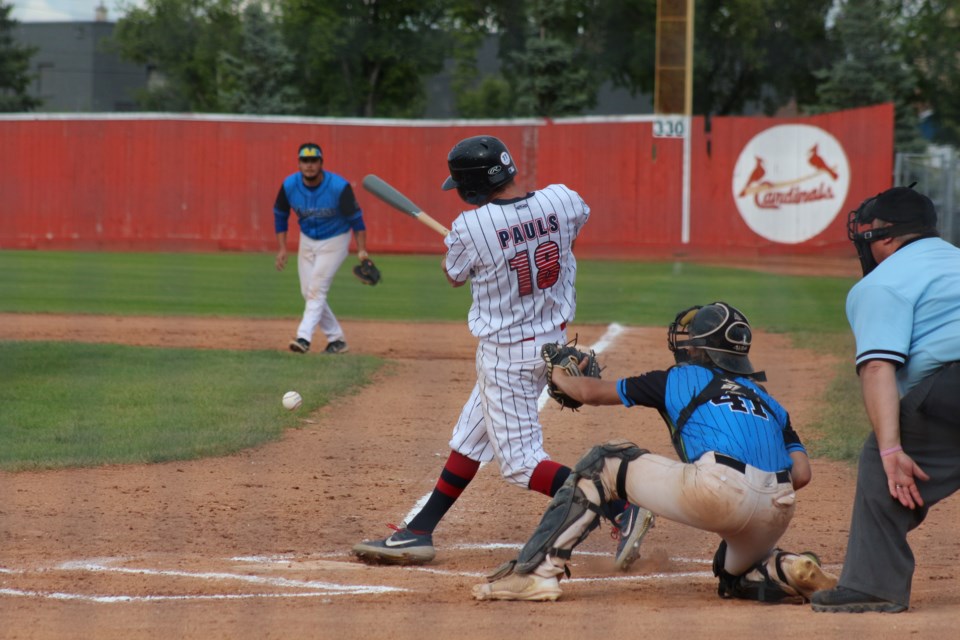 The Yorkton Marlins went 2–2 in the Senior AA Tier 2 Provincials.  Seen here versing the Standard Hill Lakers in their August 12 afternoon match.