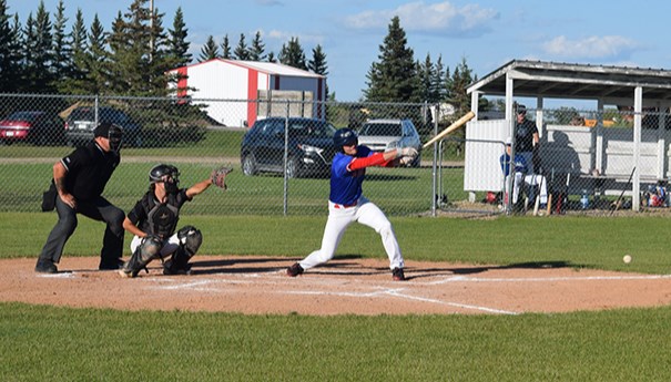 Brendon Landstad was the leader on offense for the Supers against the Yorkton Marlins on July 5 with three hits.

