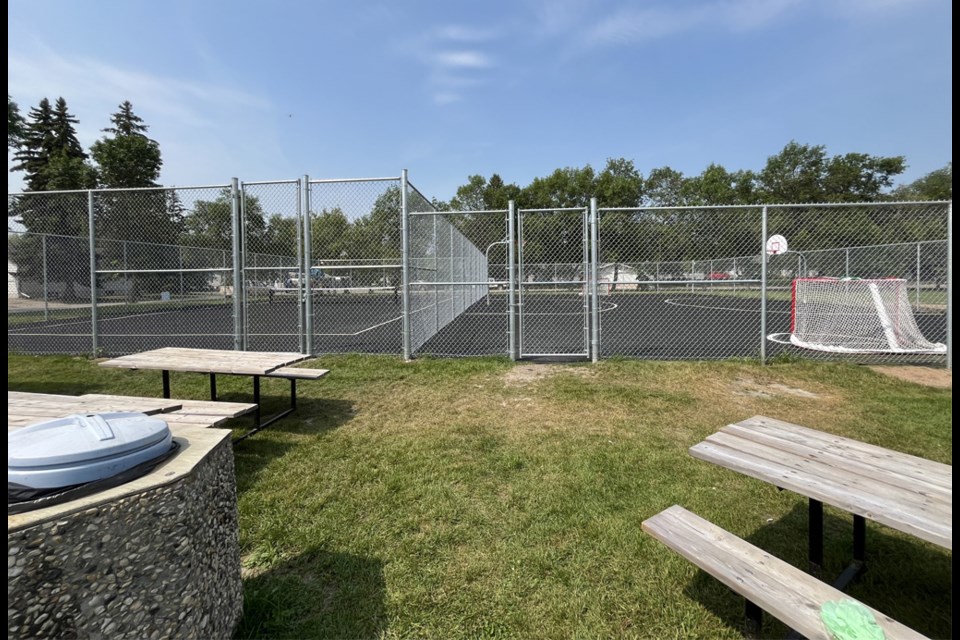 The total cost for the sport court rejuvenation project was approximately $135,000.