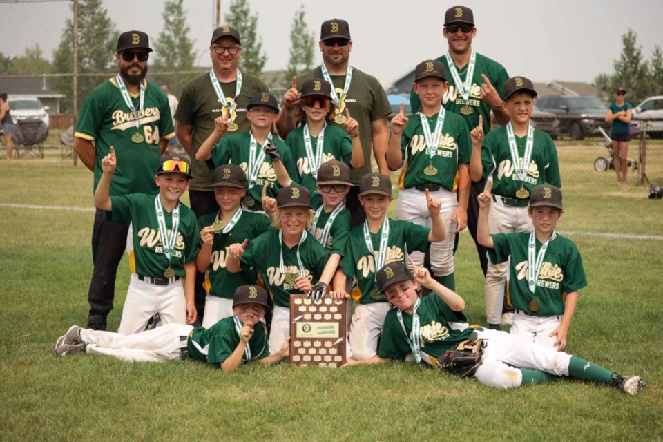 The U11 Wilkie Brewers were named the 2024 11U AA Tier 5 Provincial Champions.