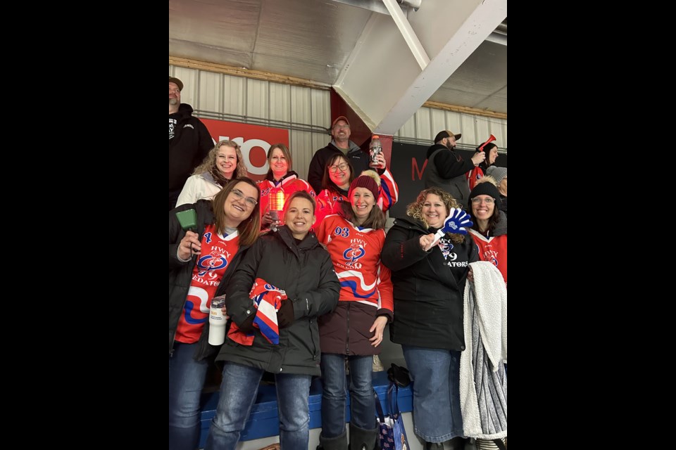 Proud family members looked on in Kamsack on March 14 as...