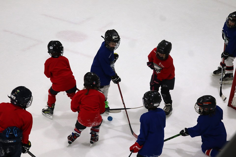 On Dec. 14, approximately 30-35 young U7 hockey players from Canora, Preeceville and Norquay got together at the Canora Civic Centre for the Hockey Sask U7 Cross Ice Jamboree. 