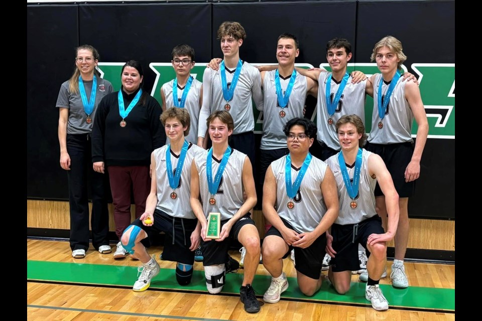 The McLurg Broncs were awarded the bronze medal following the 2A volleyball provincial playoffs in Lashburn.