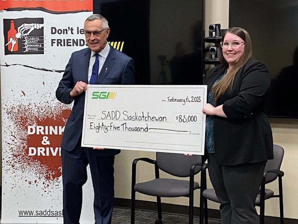 SGI donation to SADD