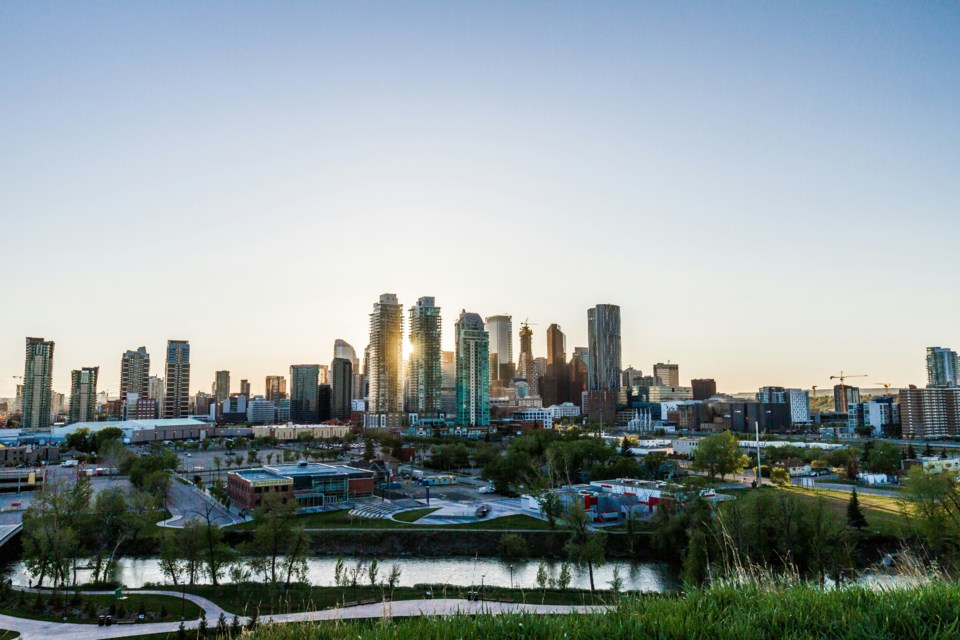 calgary-downtown-stock