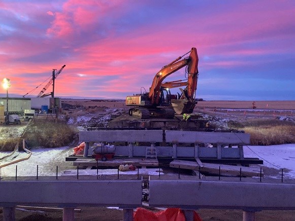 Saskatchewan's Ministry of Highways operates and maintains more than 26,500 kilometres of highways, including bridges.