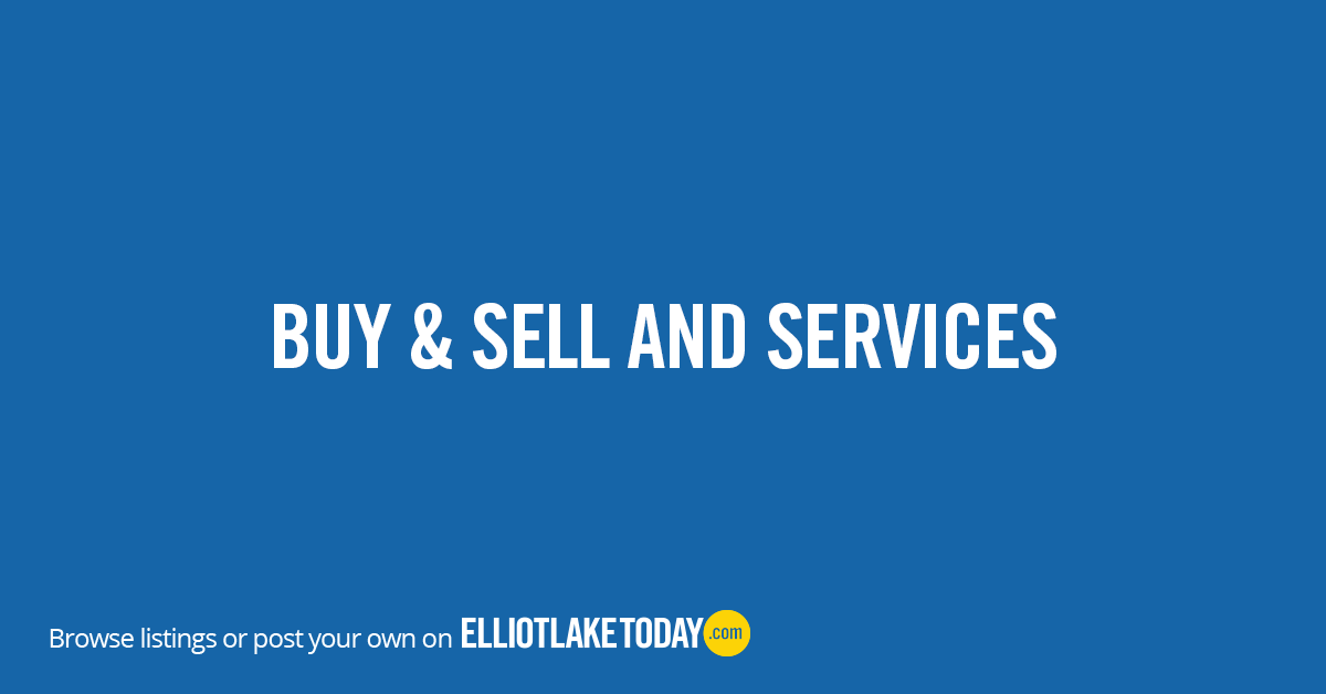 Elliot Lake Buy & Sell and Services - Elliot Lake News