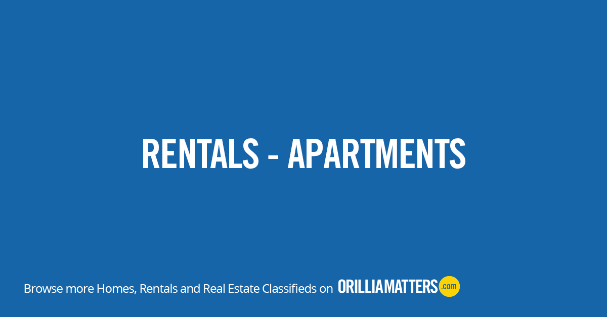 Orillia Rentals - Apartments - Orillia News