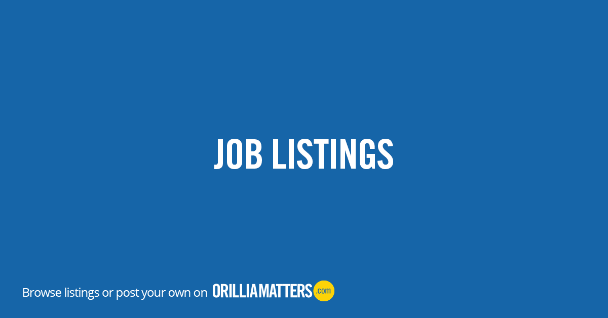 Orillia Job Listings - Orillia News